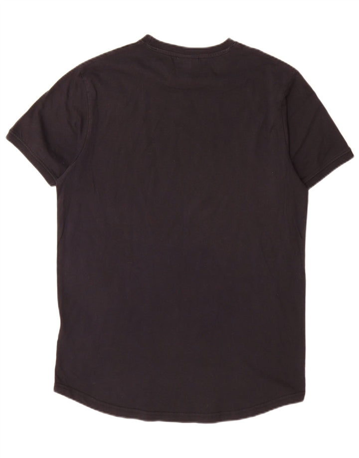 Muška majica kratkih rukava Ellesse Graphic T-Shirt Srednji crni pamuk
