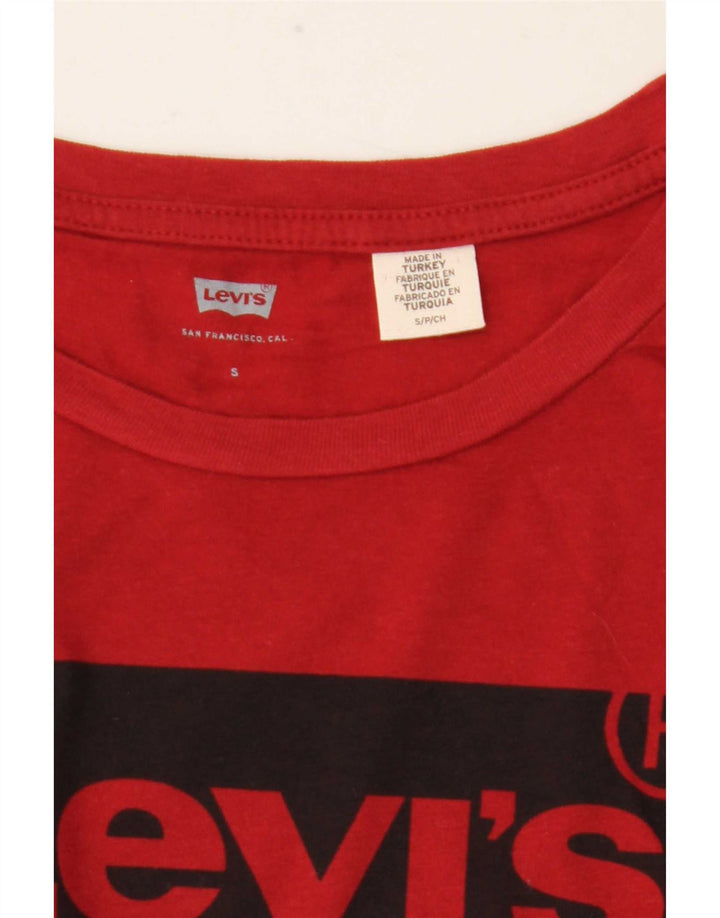 Levi's ženska majica kratkih rukava s grafičkim motivima UK 10 Small Red