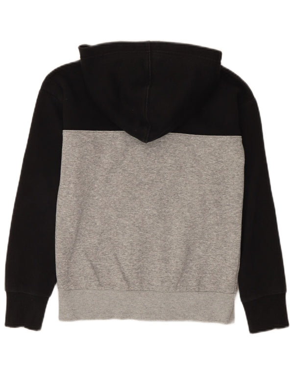 Converse Boys Graphic Zip Hoodie pulover 8-9 Years Small Black Colourblock