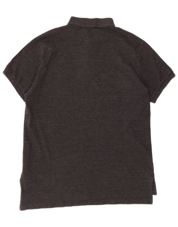 Polo Ralph Lauren muška polo majica prilagođenog kroja, veliki sivi pamuk