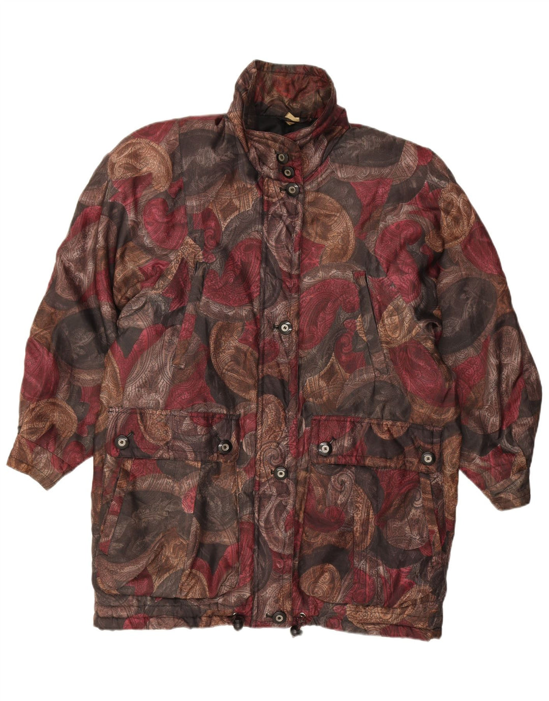 VINTAGE Ženska vjetrovka Kaput EU 36/38 Mali raznobojni paisley