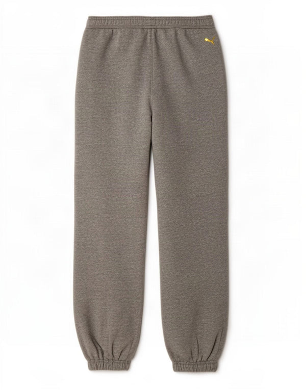 Puma Ženska trenirka Hlače Joggers UK 10 Small Grey Flecked Cotton