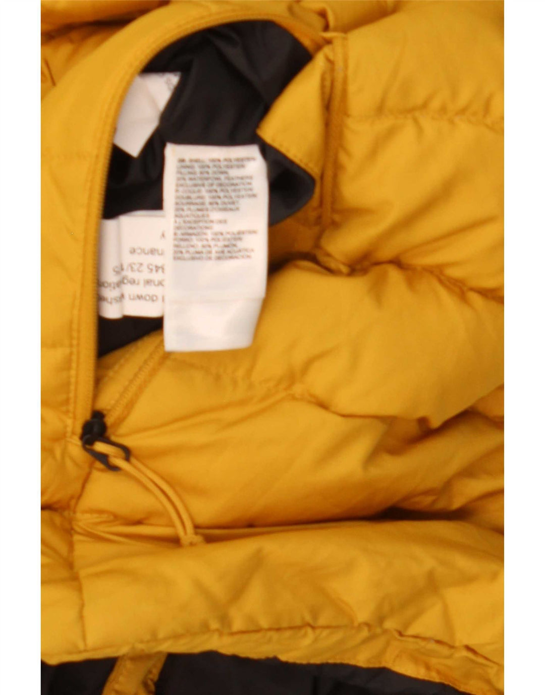 The North Face muška podstavljena jakna s kapuljačom UK 40 veliki žuti poliester