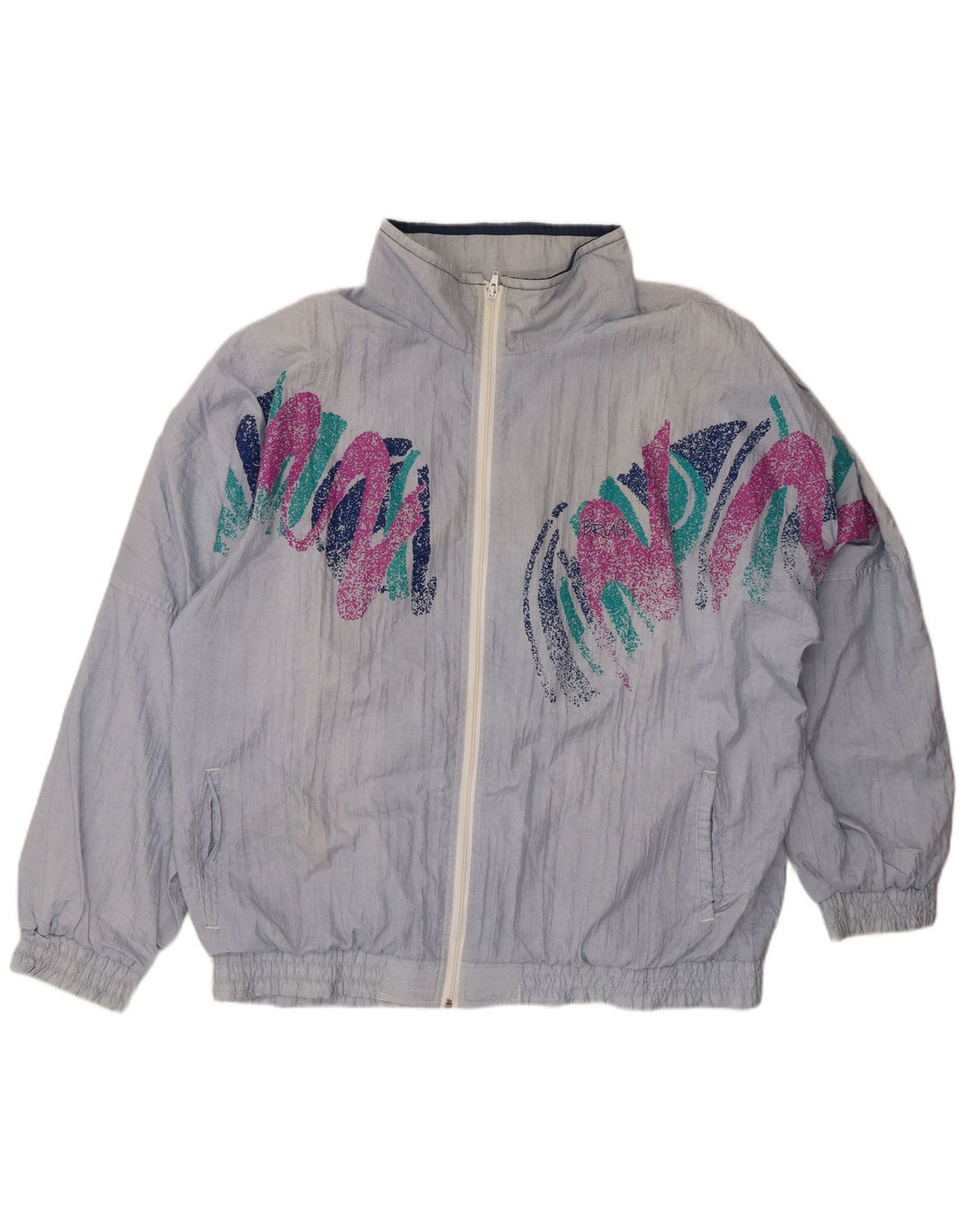 BRUGI muška trenirka široka kroja, gornja jakna XL plavi poliester