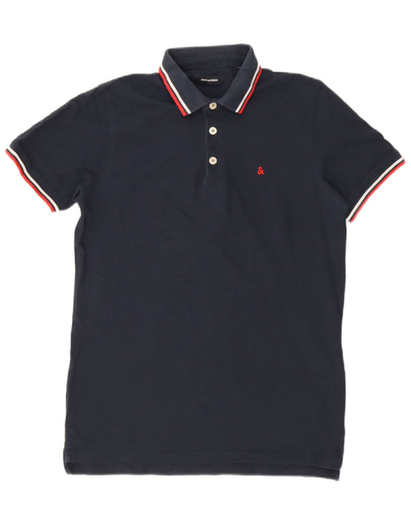 Jack & Jones muška polo majica Srednje tamnoplavi pamuk