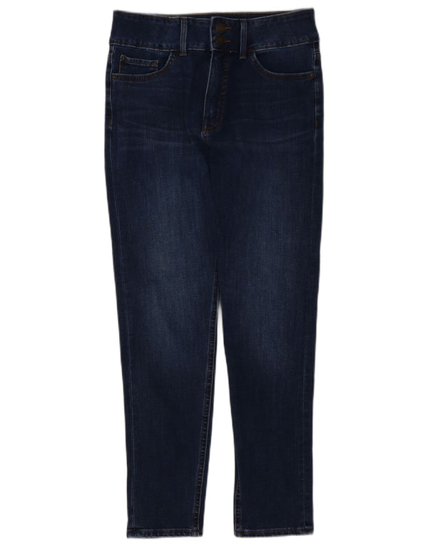 Marks & Spencer ženske Sculpt uske traperice UK 10 male W28 L26 tamnoplave