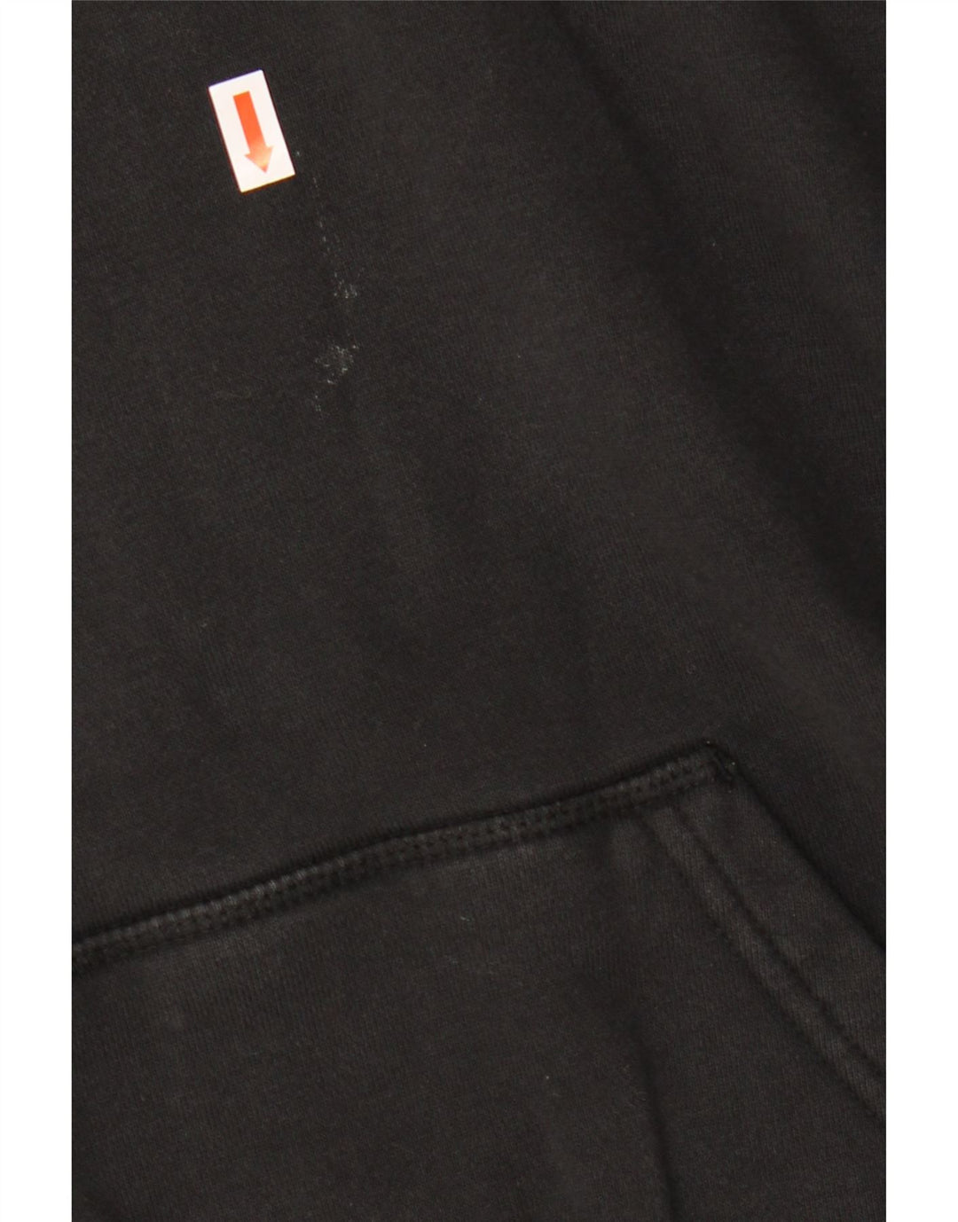 ADIDAS ženska majica s kapuljačom s kapuljačom s grafičkim motivima UK 12 Srednje crni pamuk