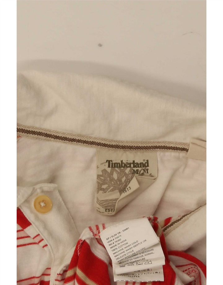 Timberland muška polo majica srednje crvene pruge, pamuk