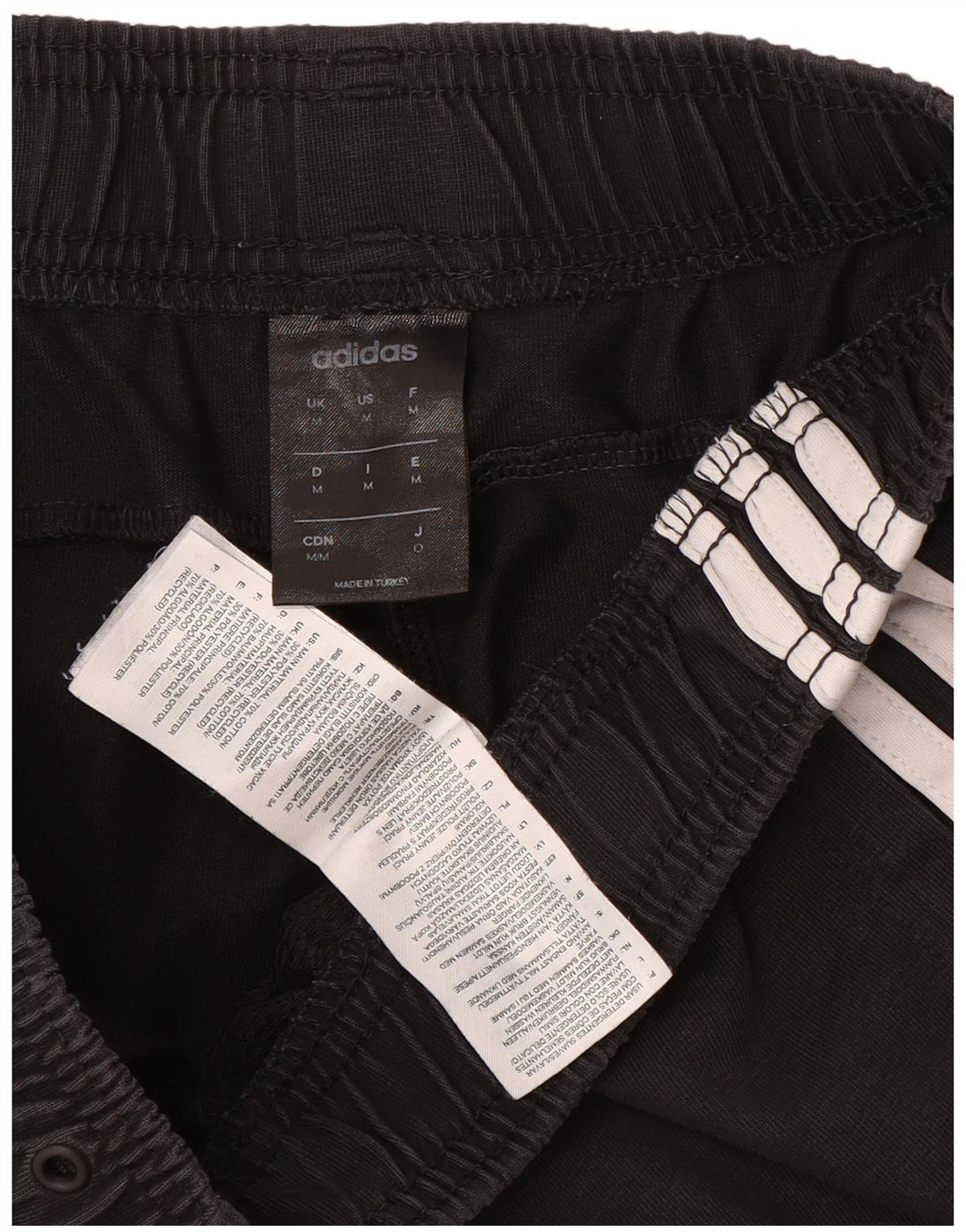 Adidas muške sportske kratke hlače srednje crne pamučne boje
