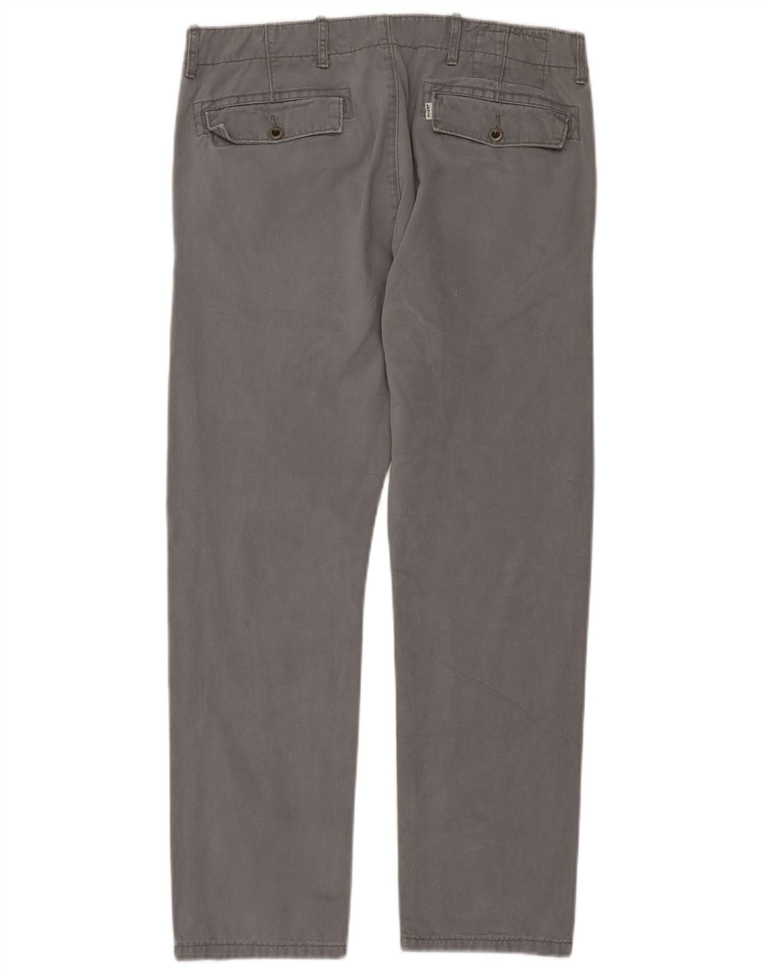 LEVI'S muške ravne chino hlače W33 L30 sivi pamuk