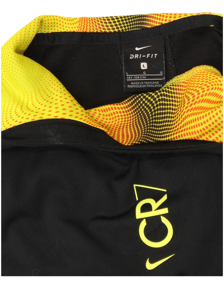 Nike Boys Cristiano Ronaldo majica s kapuljačom 12-13 godina velika crna sportska