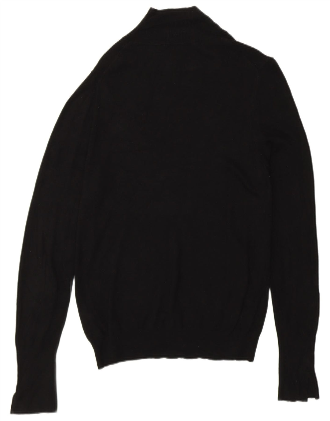 Zara ženski džemper s kornjačičastim ovratnikom UK 14 Srednja crna viskoza