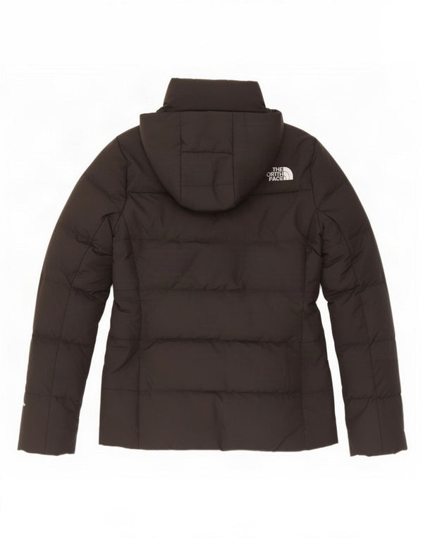 The North Face ženska podstavljena jakna s kapuljačom UK 6 XS crni poliester