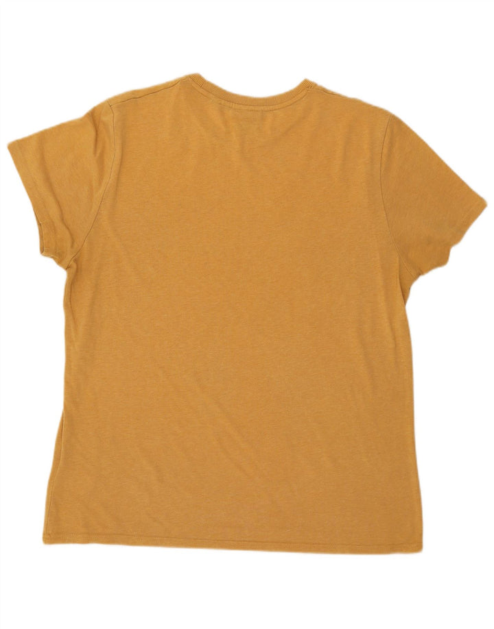 SUPERDRY muška majica s grafičkim motivima, 2XL, žuti pamuk