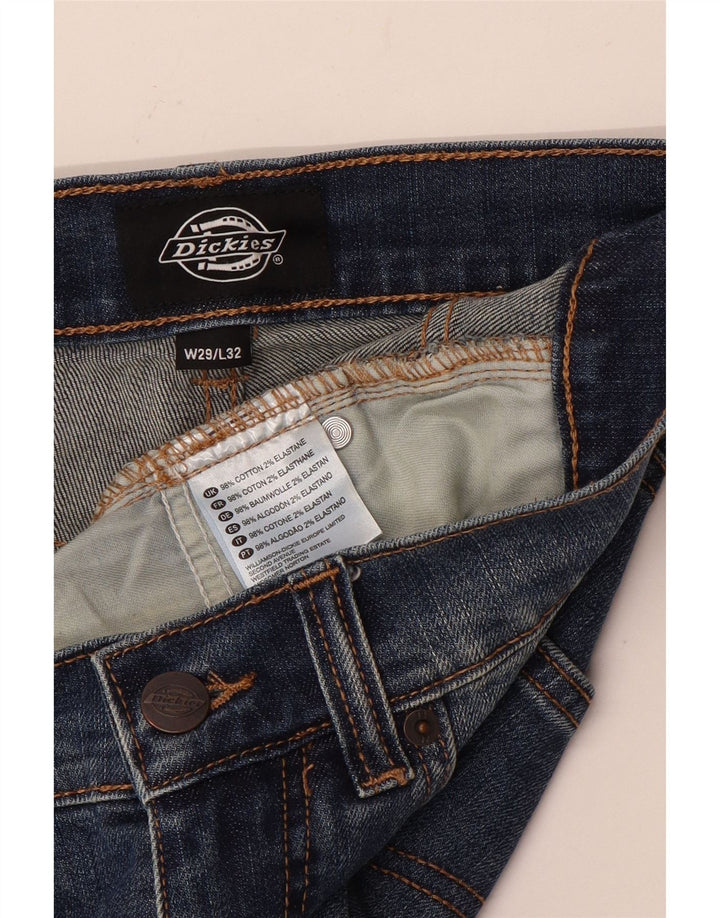 Dickies Muške uske traperice W29 L32 Plavi pamuk