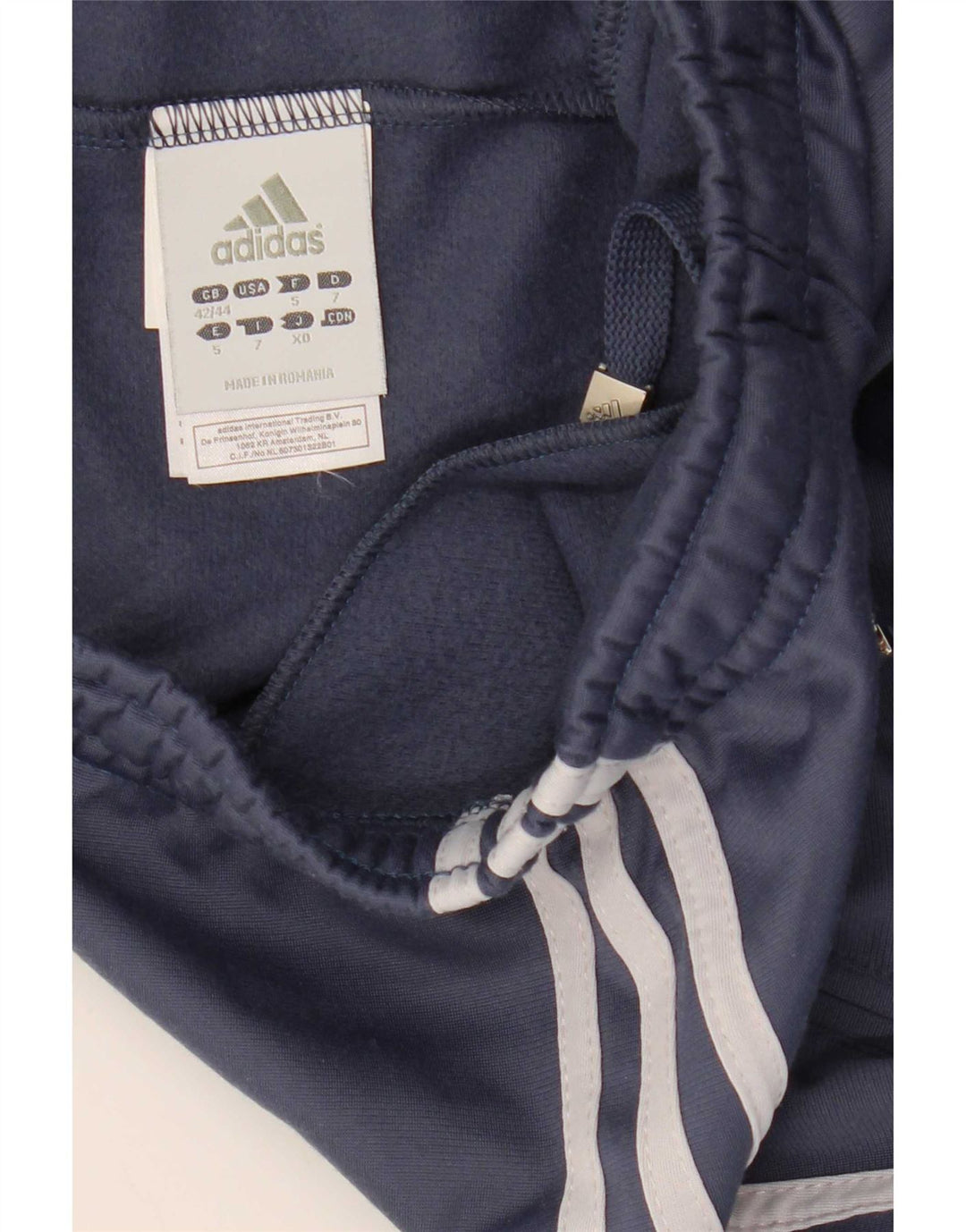 Adidas muške hlače za trenirku UK 42/44 veliki plavi poliester