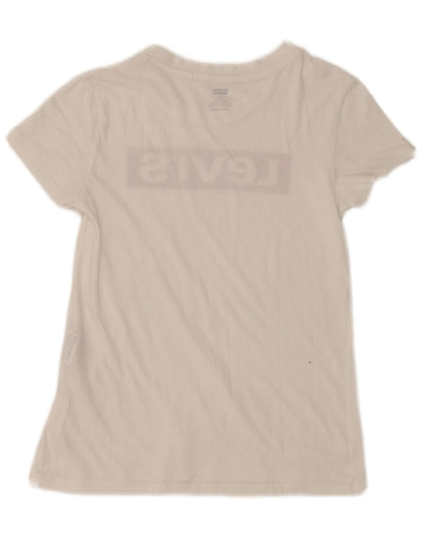 Levi's ženska majica kratkih rukava s grafičkim motivima UK 2 2XS bijela