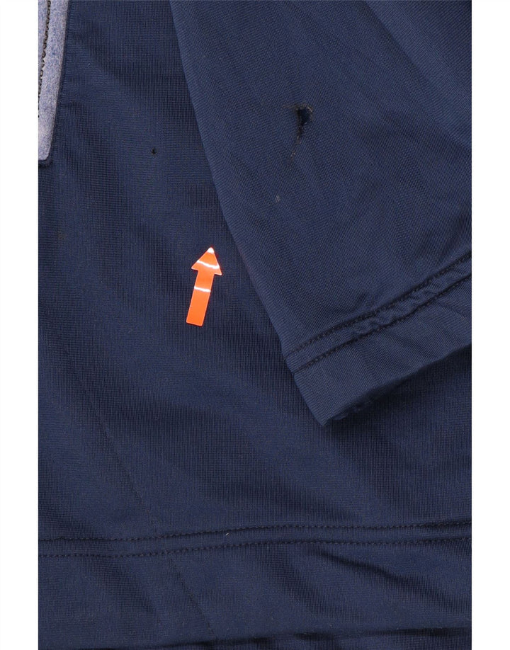 ASICS muška trenirka s grafičkim motivima, gornja jakna XL tamnoplave boje