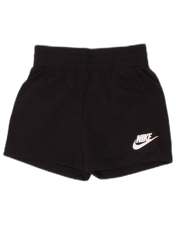 Nike Sportske kratke hlače za dječake 9-12 mjeseci, crni pamuk