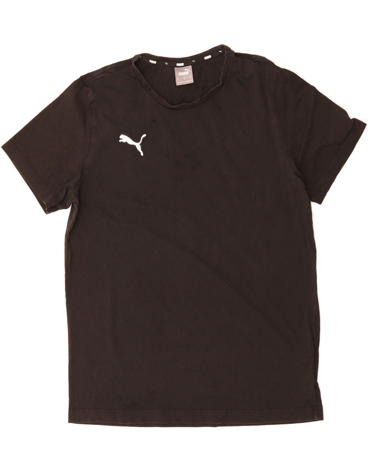 PUMA Mens T-Shirt Top Large Black Cotton Vintage Puma and Second-Hand Puma from Messina Hembry 