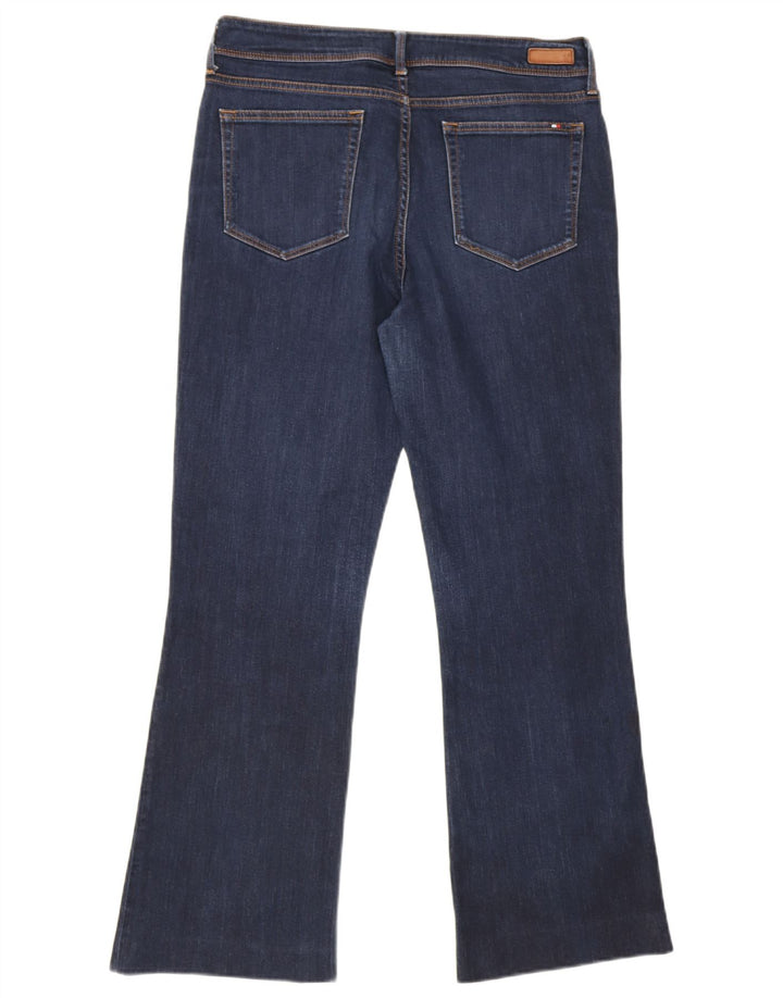 Tommy Hilfiger Ženske Bootcut traperice W31 L28 tamnoplavi pamuk