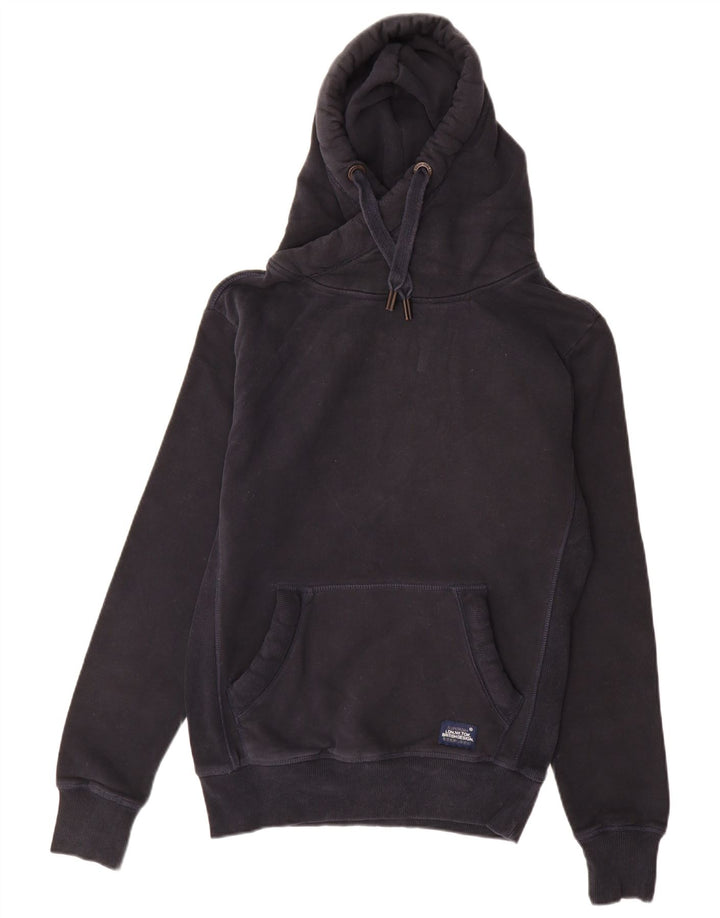 Superdry muška majica s kapuljačom srednje tamnoplavi pamuk