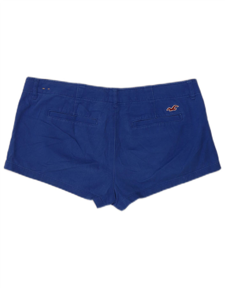 Ženske vruće hlačice Hollister US 7 srednje W28, plavi pamuk