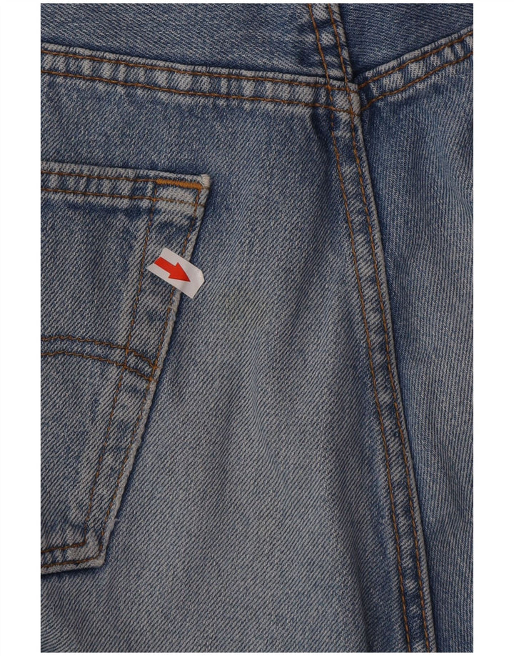 Levi's muške ravne traperice W38 L32 plavi pamuk