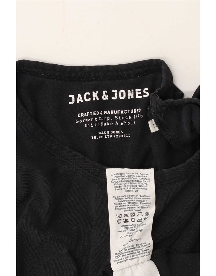 Jack & Jones muška majica kratkih rukava srednje tamnoplavi pamuk