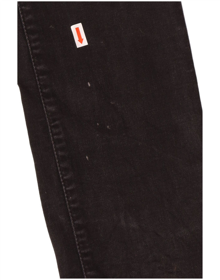 LEVI'S Ženske 312 uske traperice W26 L30 crni pamuk