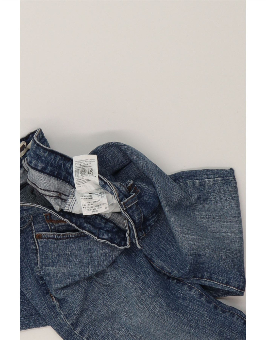 LEVI'S Womens Mid Rise Skinny Jeans W30 L32 Blue Vintage Levi's and Second-Hand Levi's from Messina Hembry 