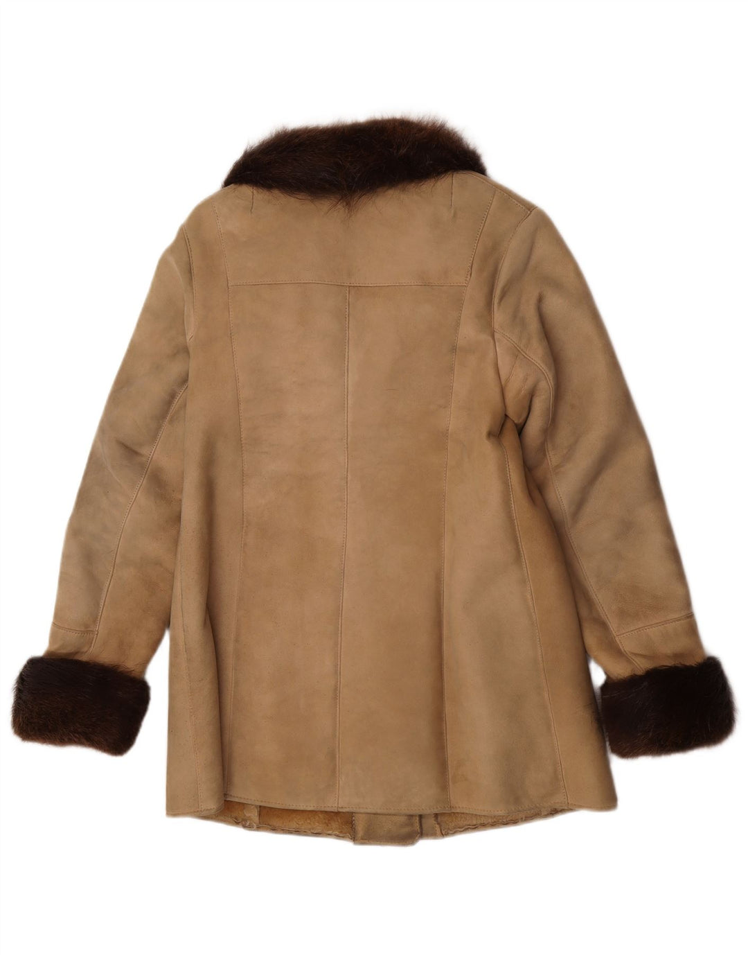 Vintage ženski kaput od šišmiša UK 10 Small Beige