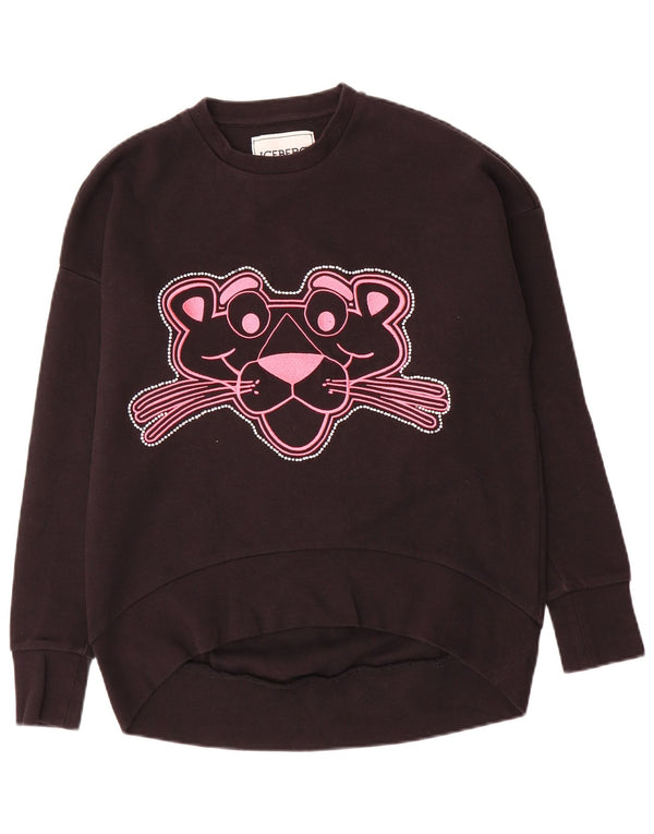 Iceberg Ženska majica s motivom Pink Panther Graphic IT 40 Small Black