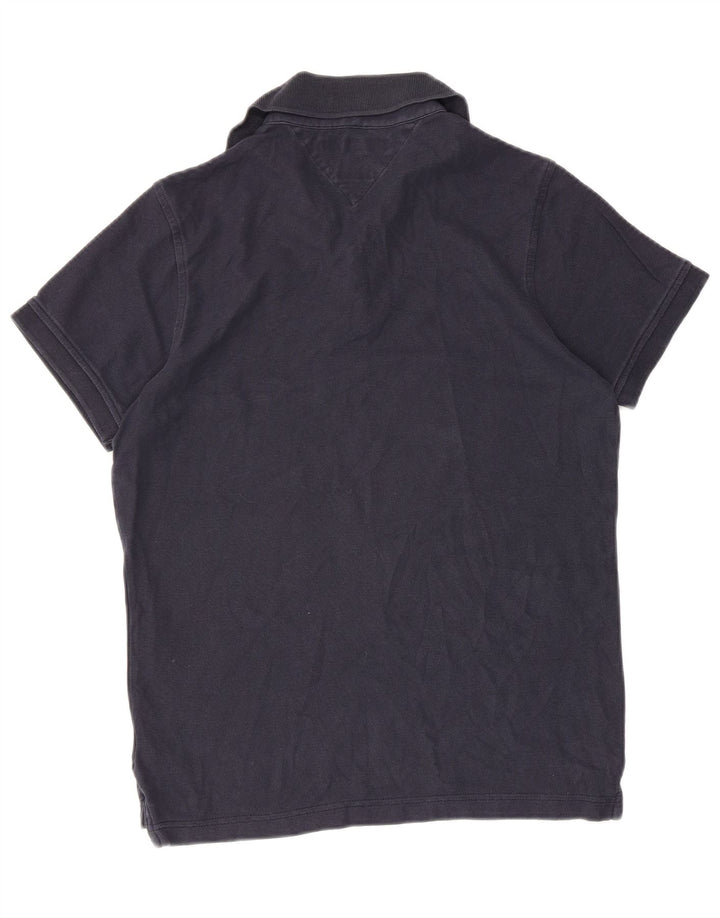 TOMMY HILFIGER Muška pripijena polo majica Mala tamnoplava