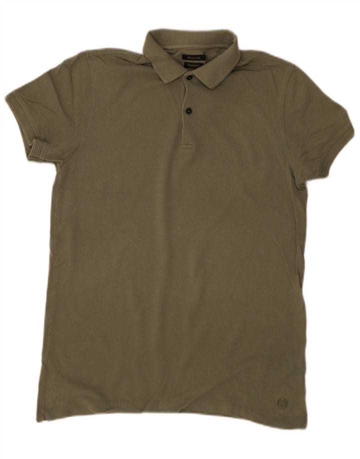 Massimo Dutti muška polo majica male boje kaki