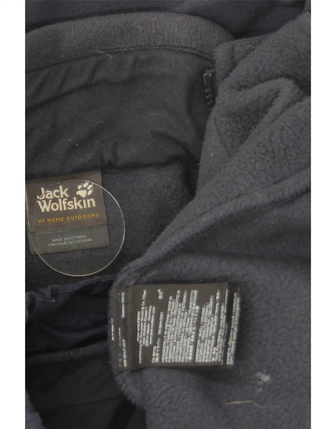 Jack Wolfskin muška vjetrovka jakna UK 48 2XL tamnoplavi poliester