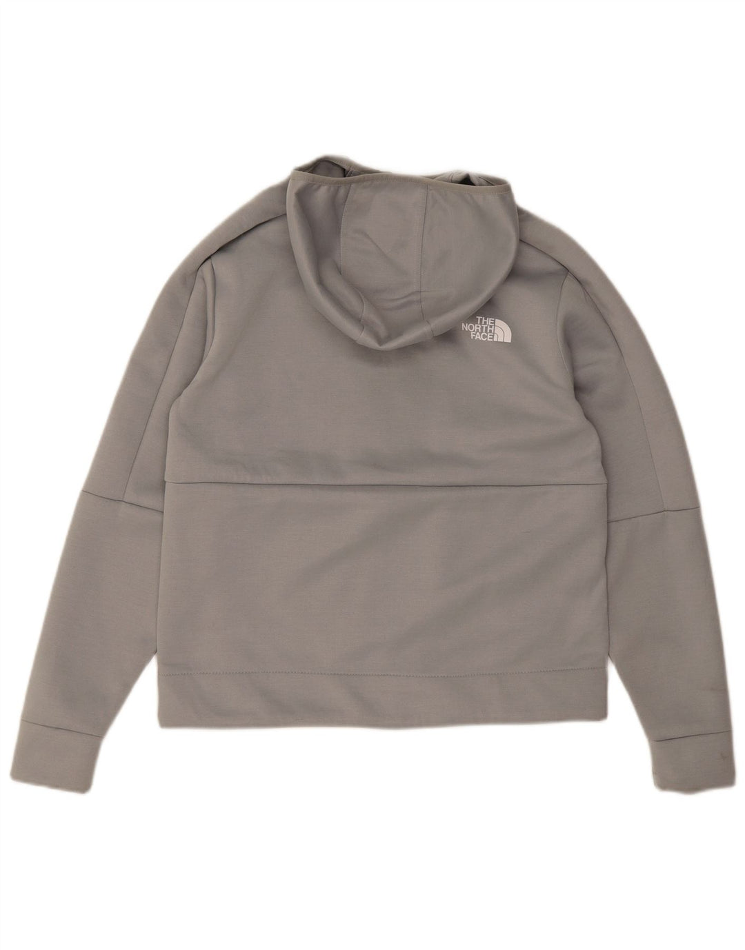 The North Face ženski pulover s kapuljačom s patentnim zatvaračem UK 12 srednje sivi poliester
