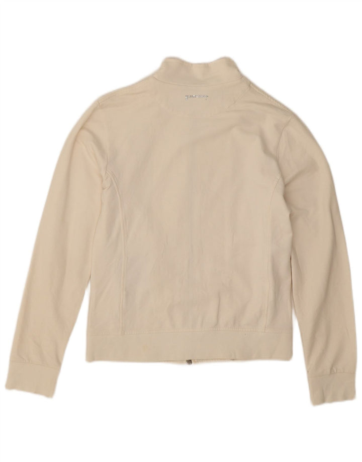 Pirelli ženska gornja jakna trenirke s grafičkim motivima UK 10 Small Off White Cotton