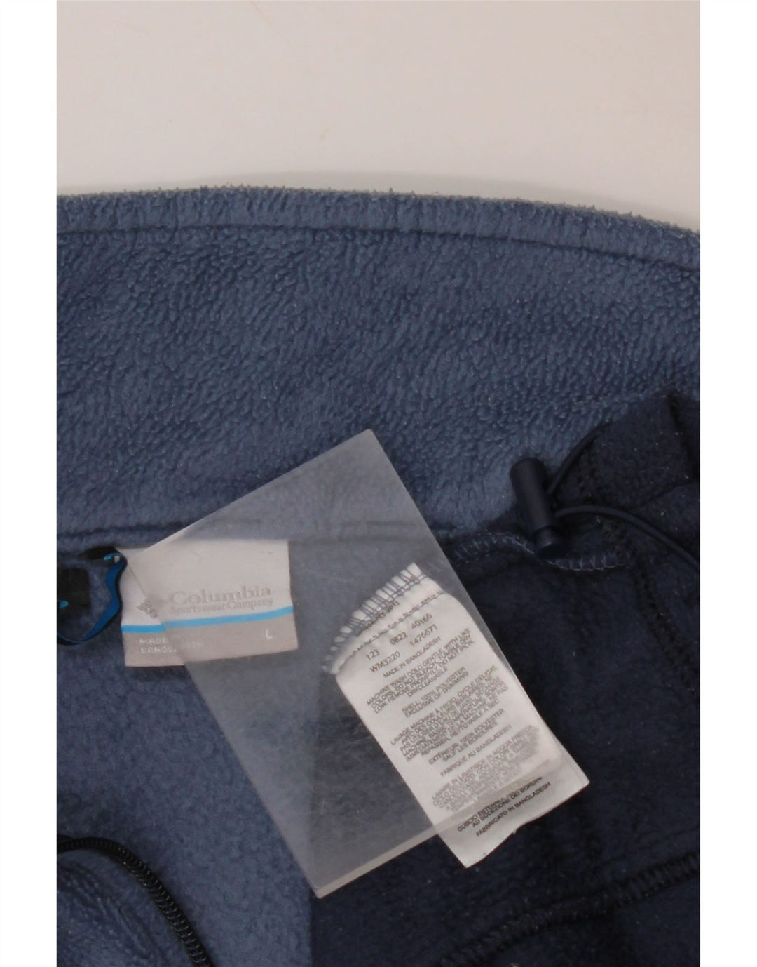 COLUMBIA Muška jakna od flisa UK 40 Large Blue Colourblock Poliester