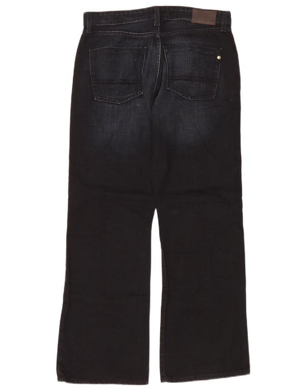 Ben Sherman muške traperice Bootcut W32 L30 tamnoplavi pamuk