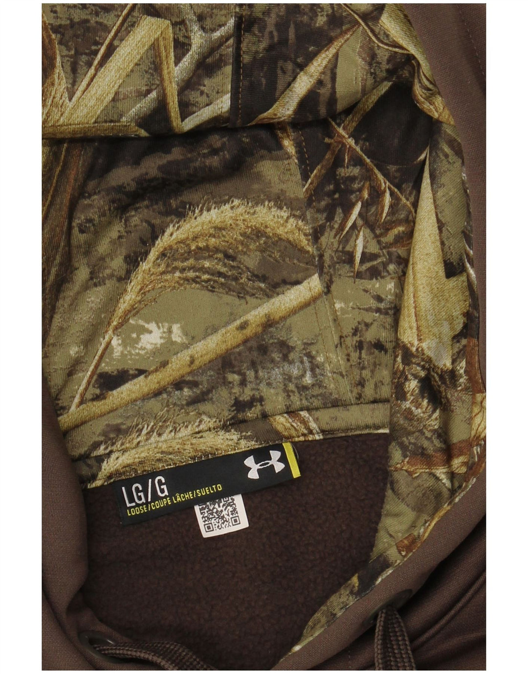 UNDER ARMOUR Muška majica s kapuljačom s kapuljačom, veliki kaki