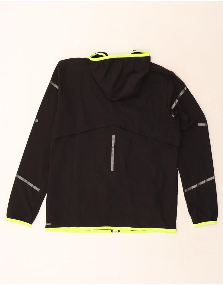 Puma muška kišna jakna s kapuljačom UK 40 Large Black Nylon