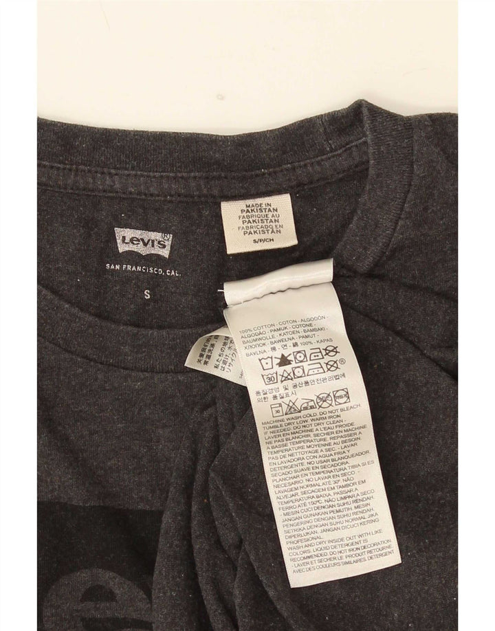 Levi's muška majica kratkih rukava s grafičkim motivima, mali sivi flekasti pamuk
