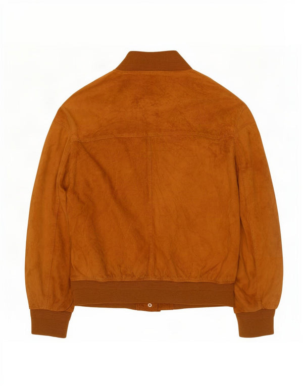 Evolution muška bomber jakna od antilopa UK 44 2XL bež koža