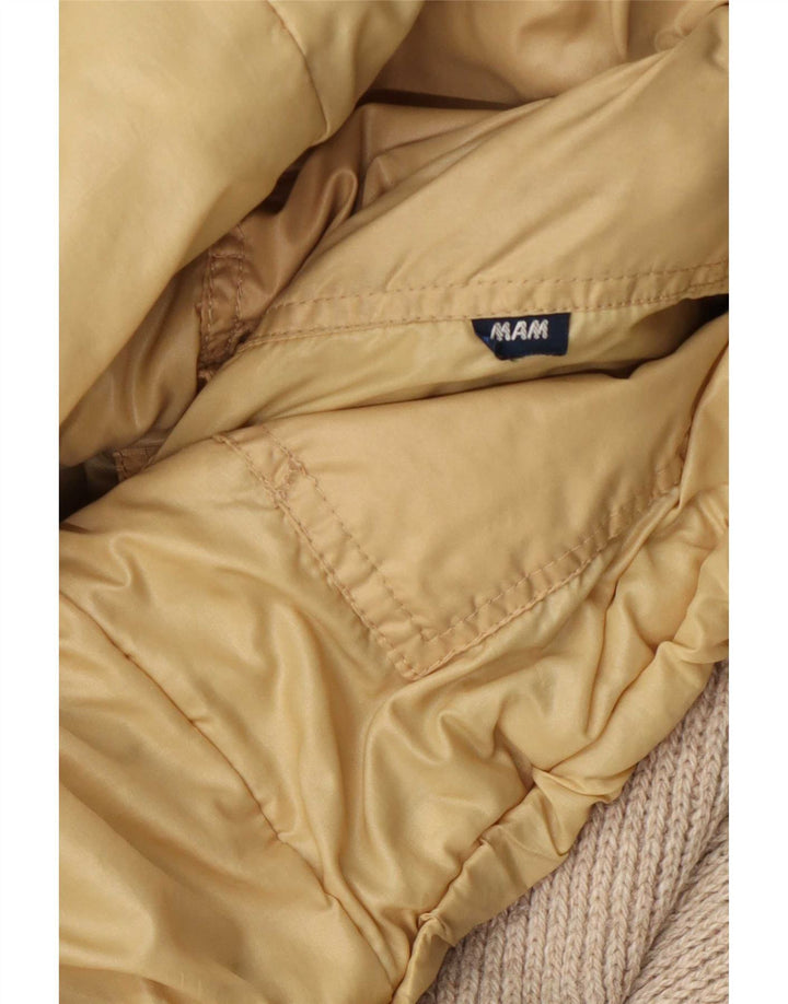 Vintage muška reverzibilna bomber jakna UK 36 Mala bež