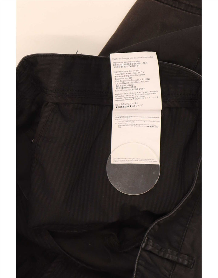 Hugo Boss muške chino kratke hlače W28 male crne pamučne
