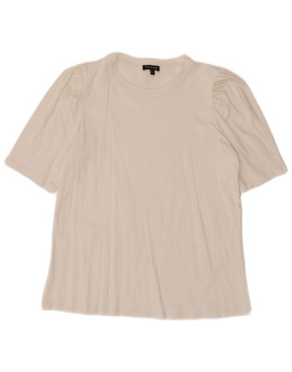 Massimo Dutti Ženska majica kratkih rukava UK 14 Large White
