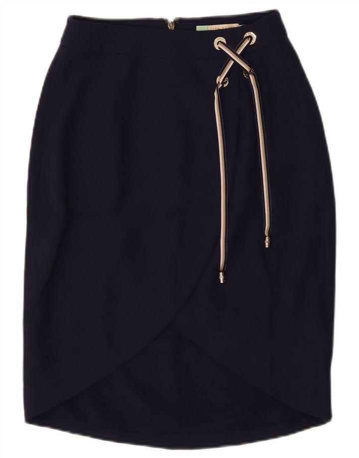 TED BAKER Ženska pencil suknja Veličina 0 2XS W24 tamnoplava