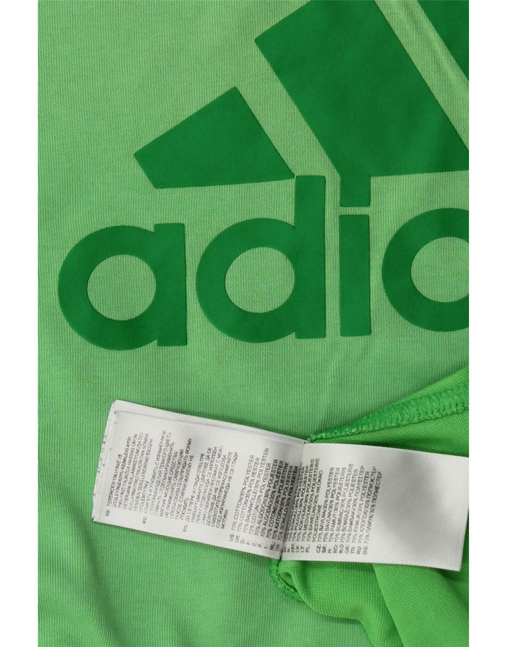 ADIDAS muška majica kratkih rukava s grafičkim motivima, velika zelena