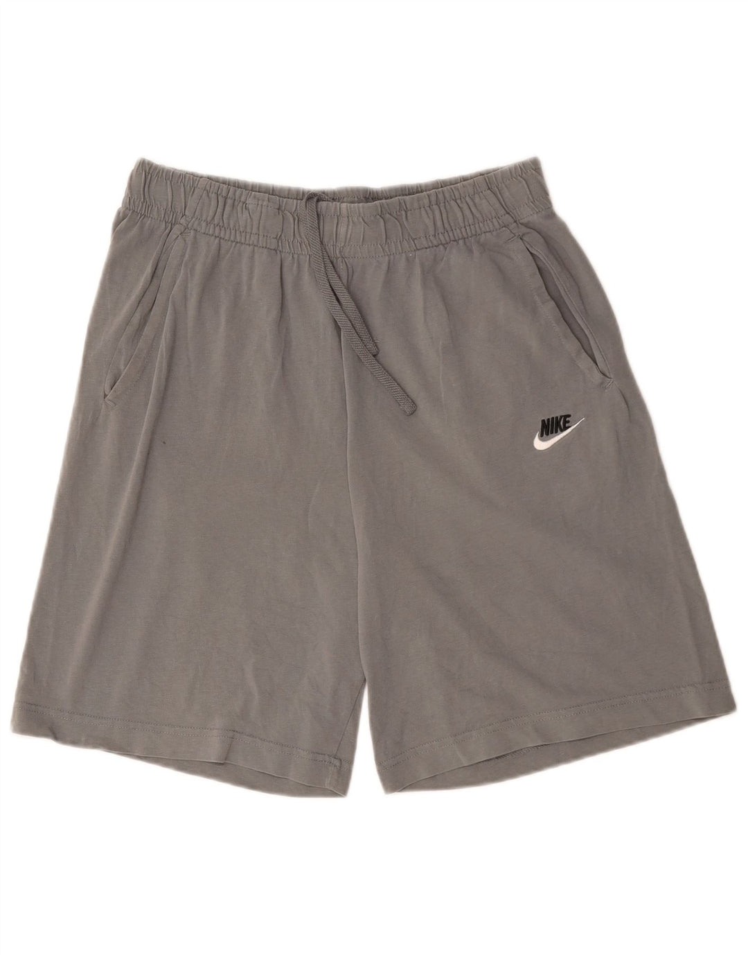 Nike muške sportske kratke hlače srednje sive boje od pamuka